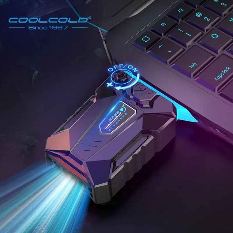 COOLCOLD Vacuum Portable Laptop Cooler