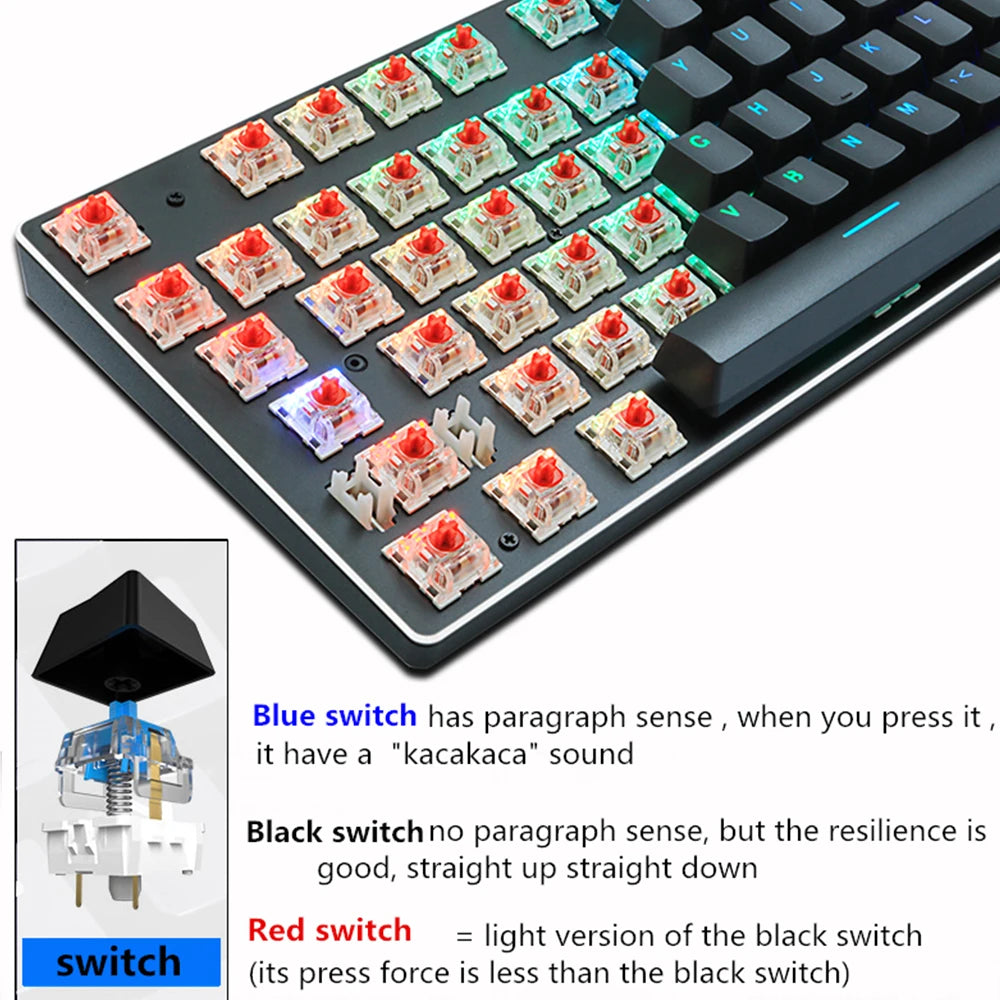 Backlit Gaming Mechanical Keyboard