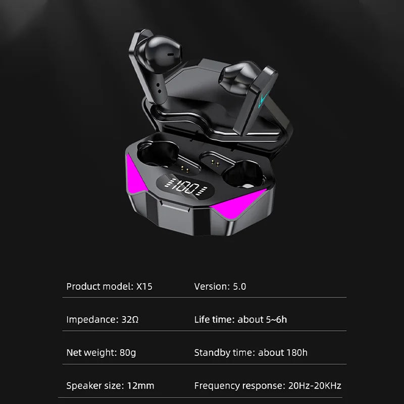 65ms Low Latency Gaming Earbuds